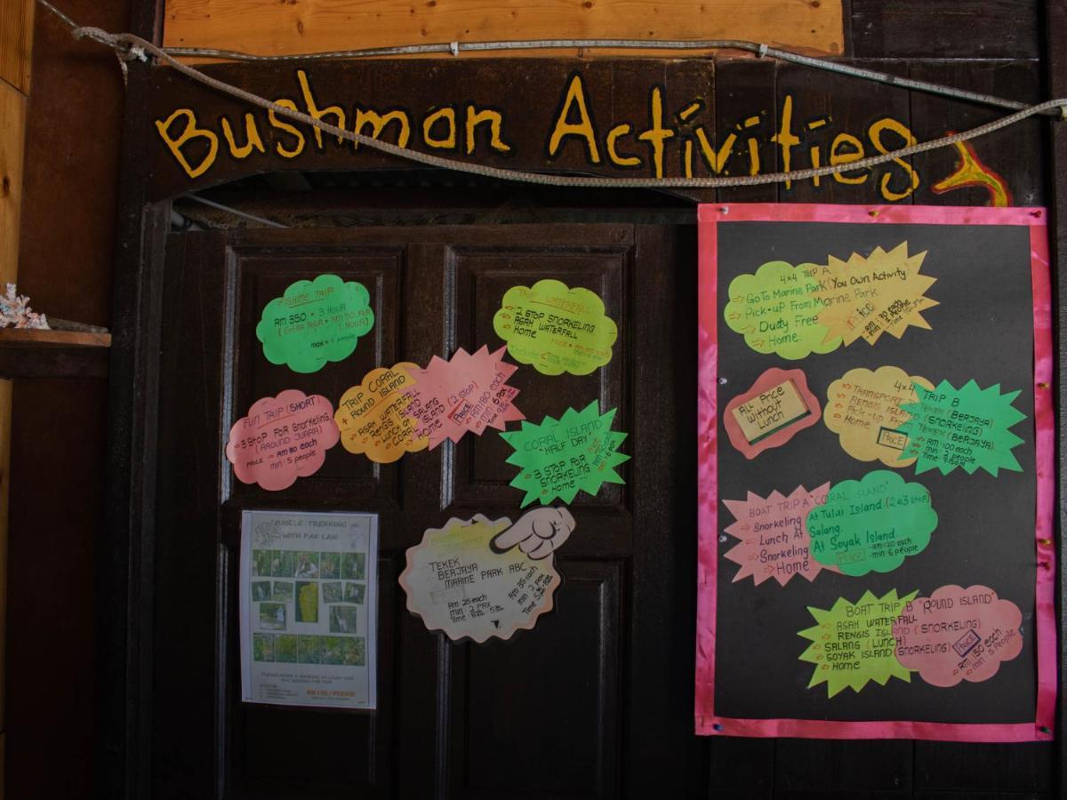 Hotel Bushman Tioman Kampong Juara Exterior foto
